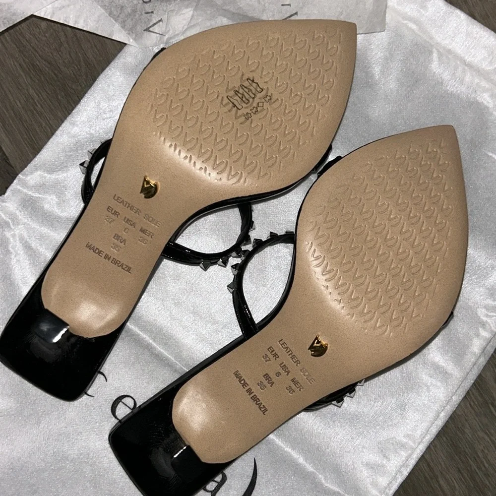 Free people Saga Studded Heels